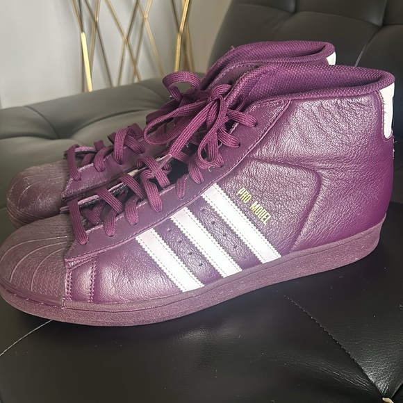 adidas | Shoes | Adidas High Top Pro Model Shell Toes | Poshmark